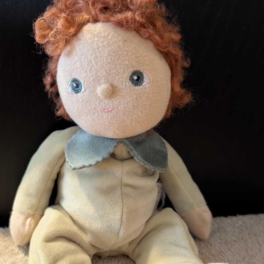 Olli Ella Dinky Dinkum Doll, Patty Pear, from the Fruity Cuties series